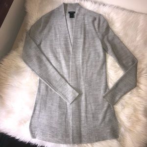 Ann Taylor grey cardigan